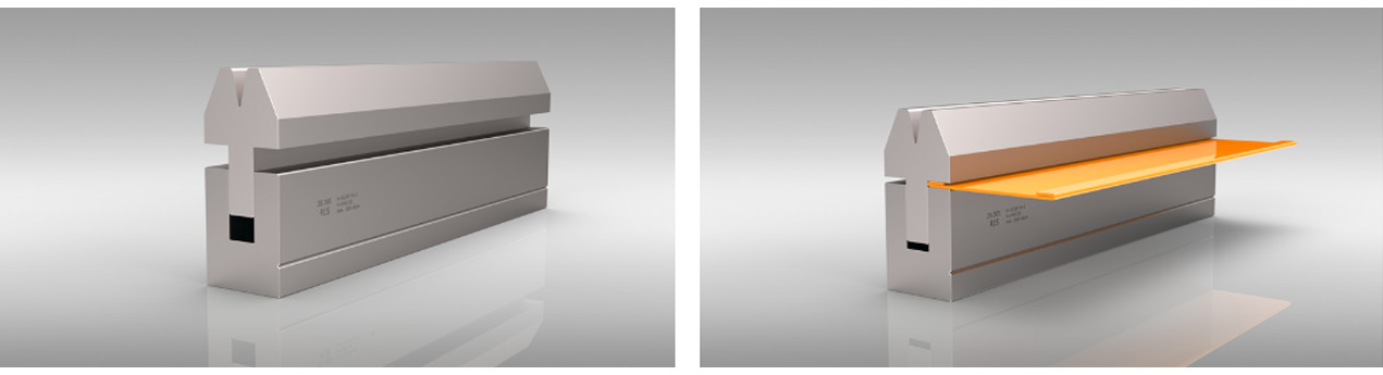 Flattening and punching