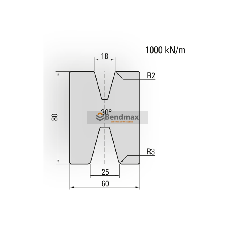 2V Press Brake Die-designed for efficient and precise bending of metal sheets