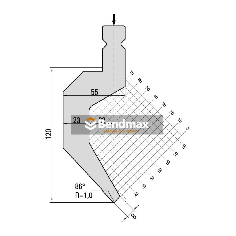 trumpf-system gooseneck punch