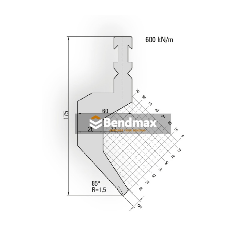 bystronic press brake tool-gooseneck punches 