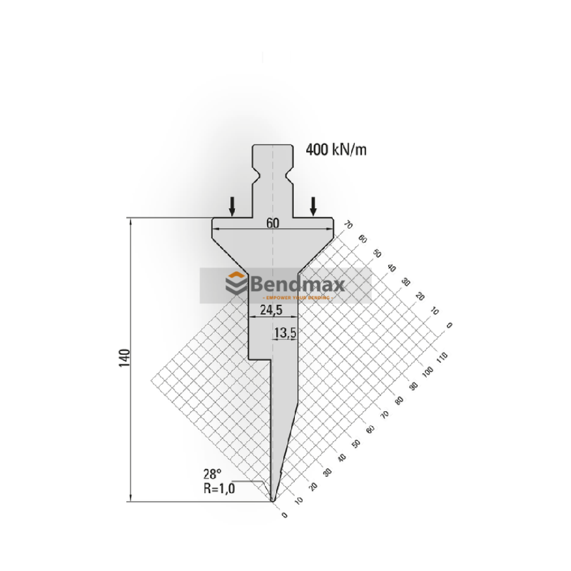  trumpf press brake tool-flatten punches 
