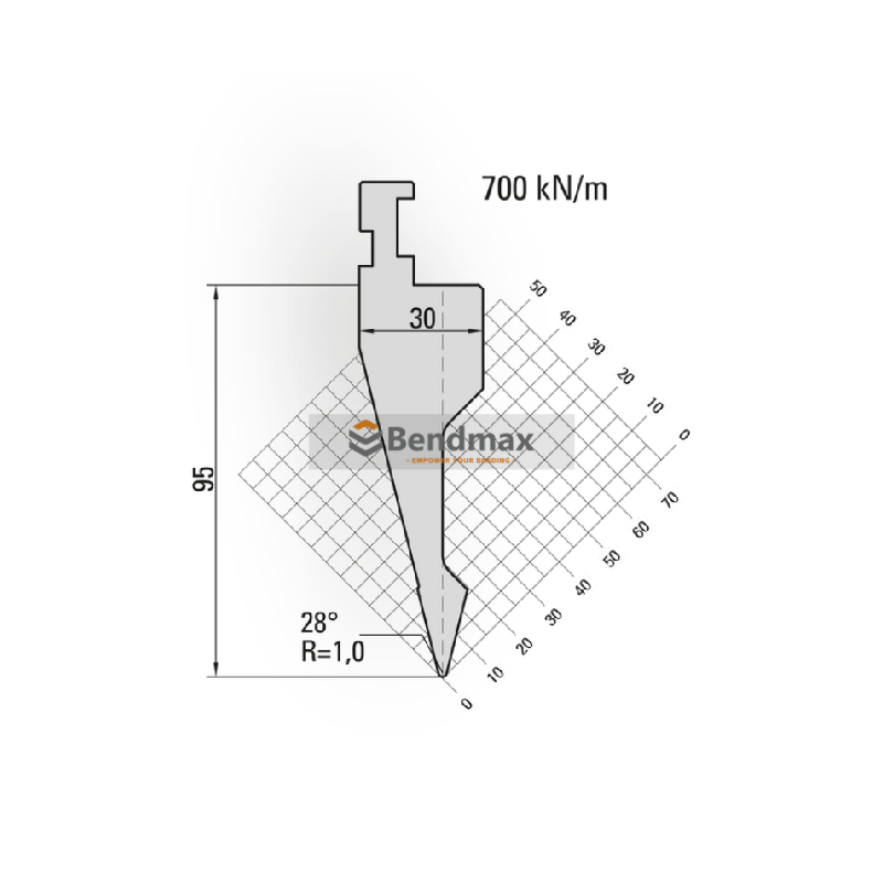 press brake tool-&nbsp; LVD American bending Punch14030