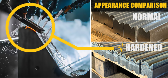 Deep hardening 850&deg;C I