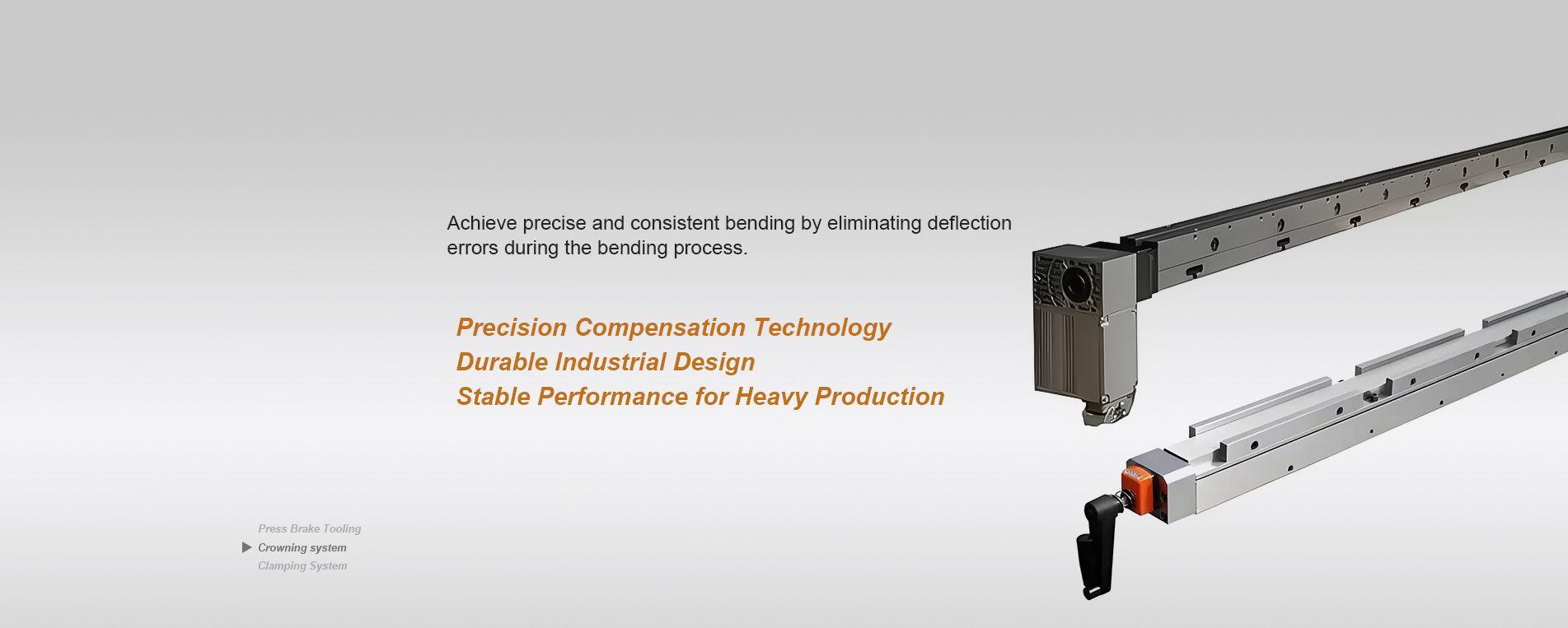 Advanced CNC Crowning System for Press Brakes