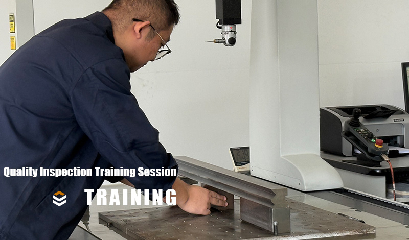 Quality Inspection Training Session at BENDMAX: Strengthening Precision and Reliability