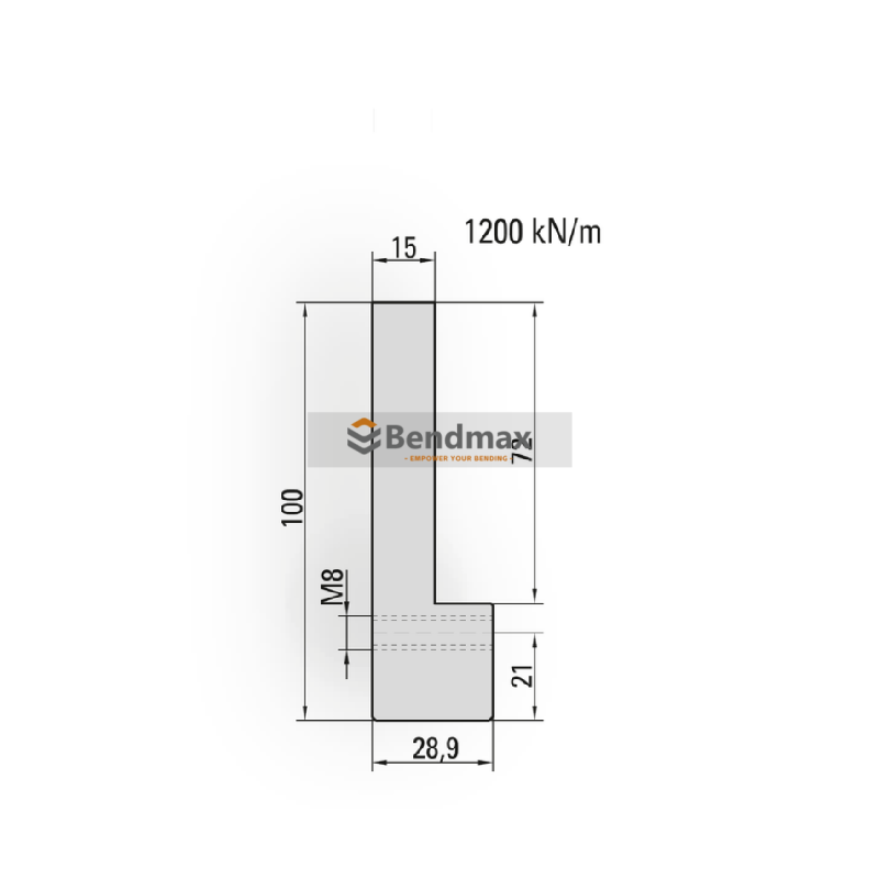 Trumpf-system Screwable Flattening Die