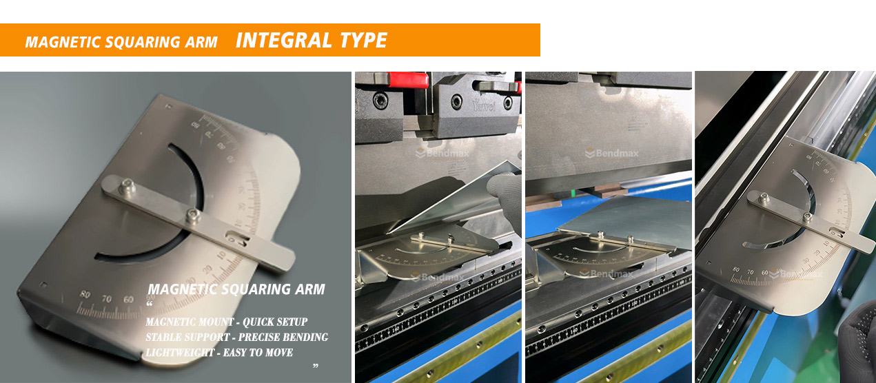Magnetic Squaring Arm Integral Type for Press Brake Magnetic Squaring Arm Integral Type for Press Brake