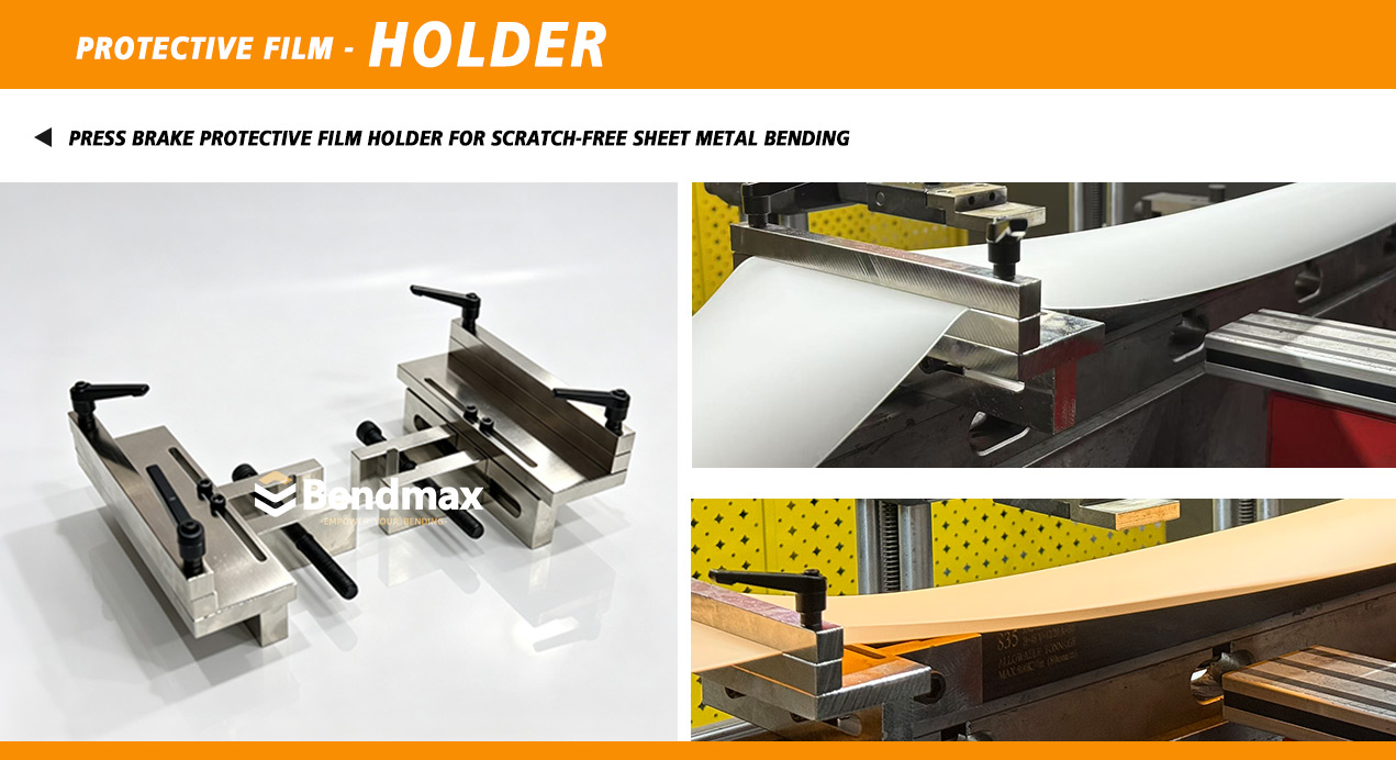 Press Brake Protective Film Holder For Scratch-Free Sheet Metal Bending Press Brake Protective Film Holder For Scratch-Free Sheet Metal Bending