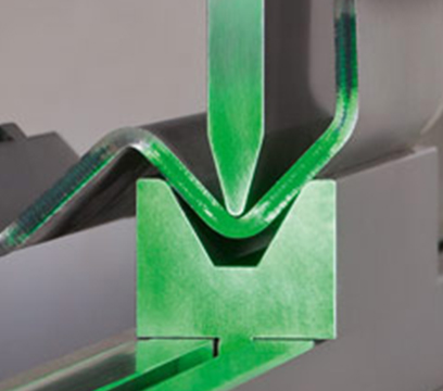 HEAVY DUTY PUNCH  with  SINGLE v-DIE  