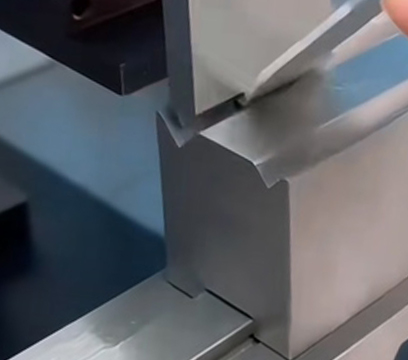 straight punch  with  2V-DIE  
